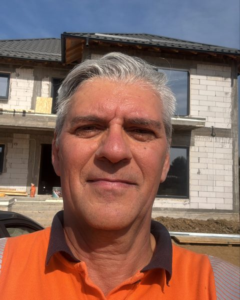 ing. Emil Bratu, la o vizită pe șantier